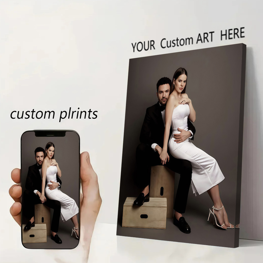 Home Decor Games - Pôster de Lona Personalizado com Impressão