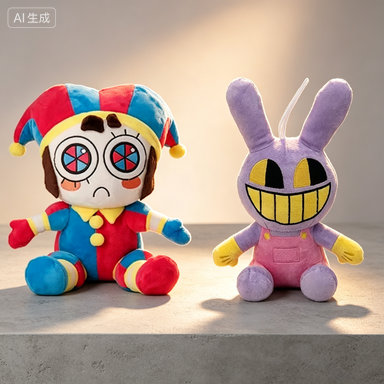 Home Decor Games - Brinquedo de Pelúcia Pomni Jester do