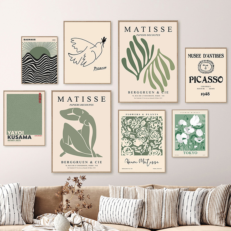 Home Decor Market - Henri matisse picasso cartazes impressões mercado