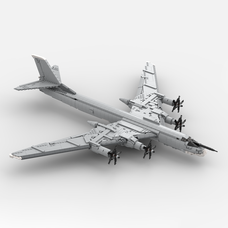 Home Decor Diy Ideas - 2437 Peças MOC Modelo Criativo Tupolev