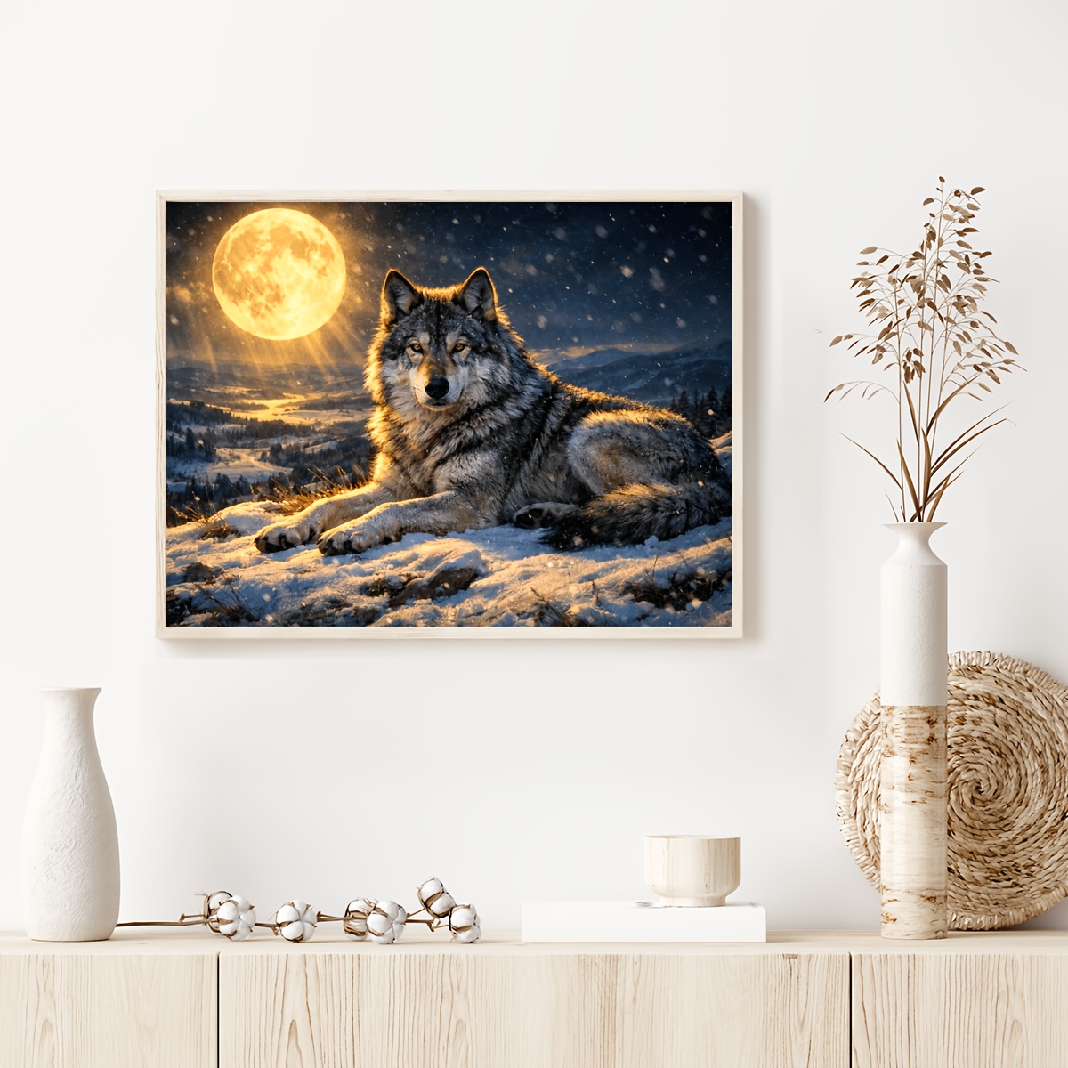 Home Decor Under 1000 - Quebra-cabeças para adultos, 500/1000/1200/2000 peças, lobo