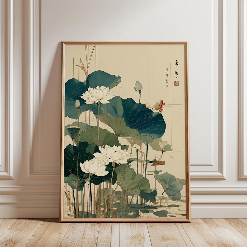 Home Decor Japanese - Pôster de arte de parede com