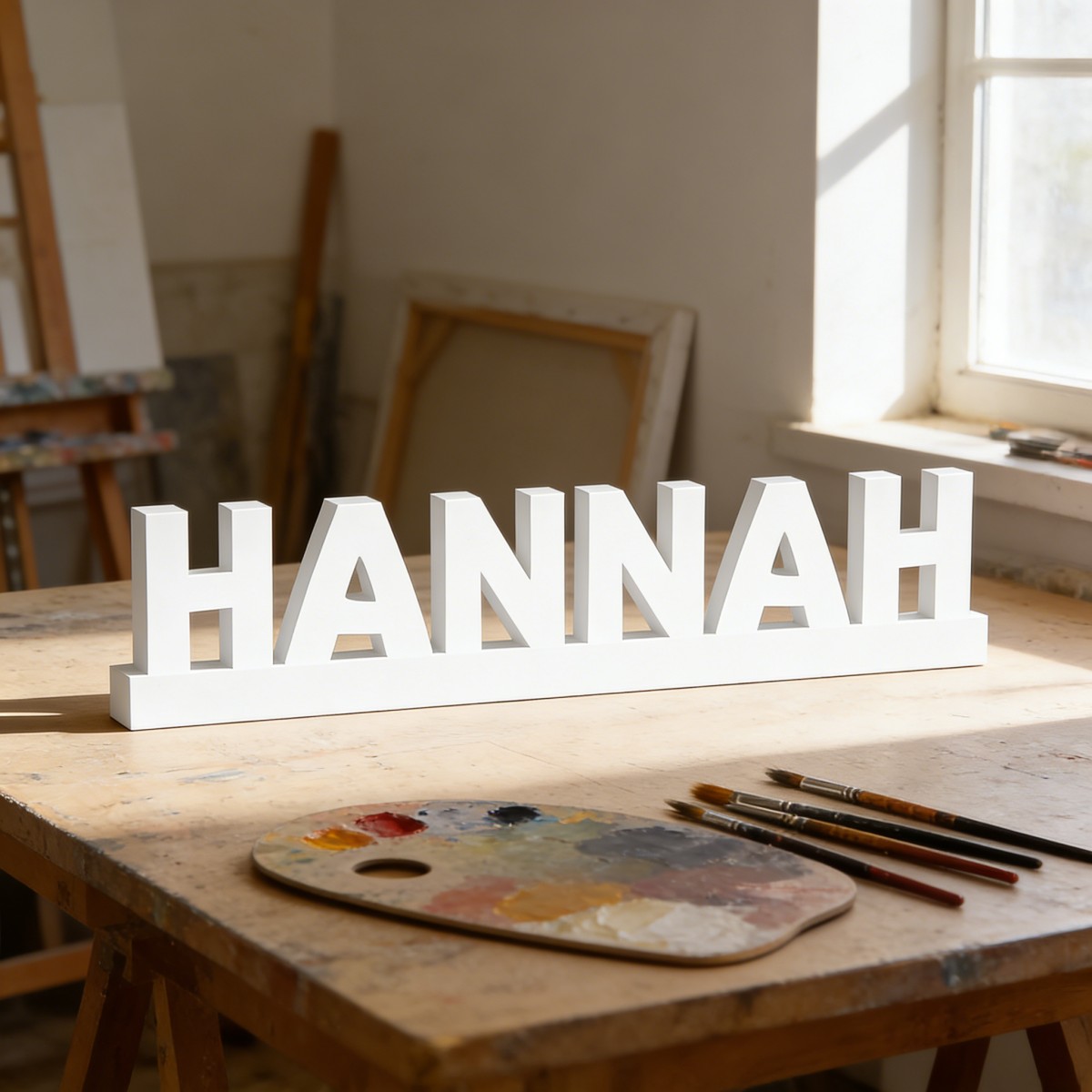 Home Decor Diy Ideas - Placa de Nome Personalizada, Decoração para