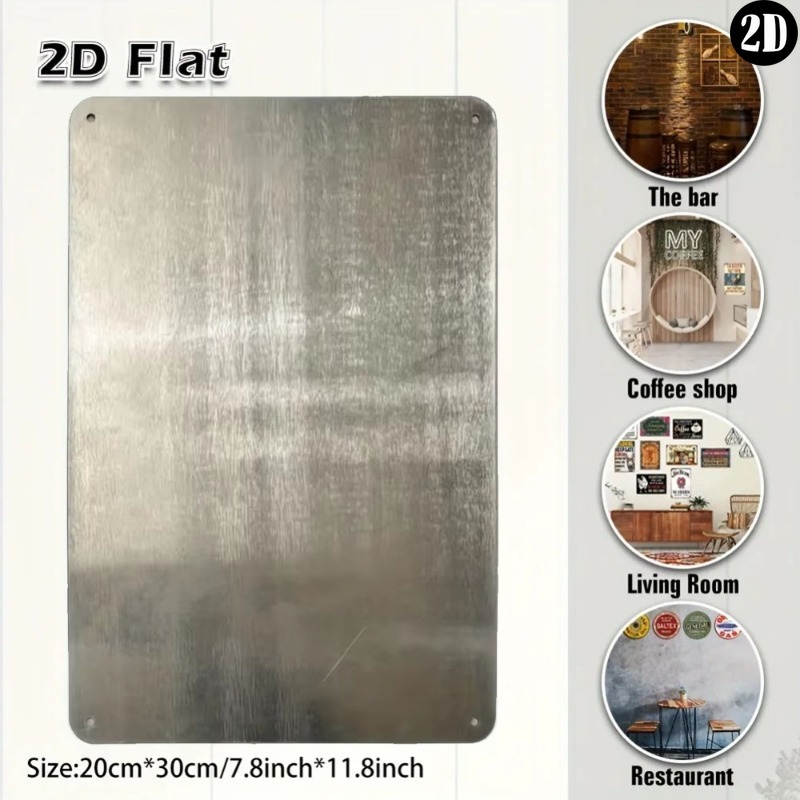 Placa de Metal Vintage: Linda  - Home Decor Zen avaliação e preço