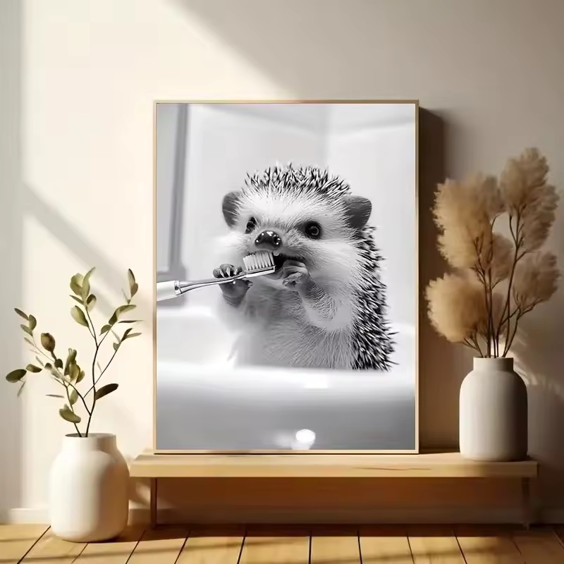 Animal banheiro papel higiênic - Home Decor Scrap avaliação e preço