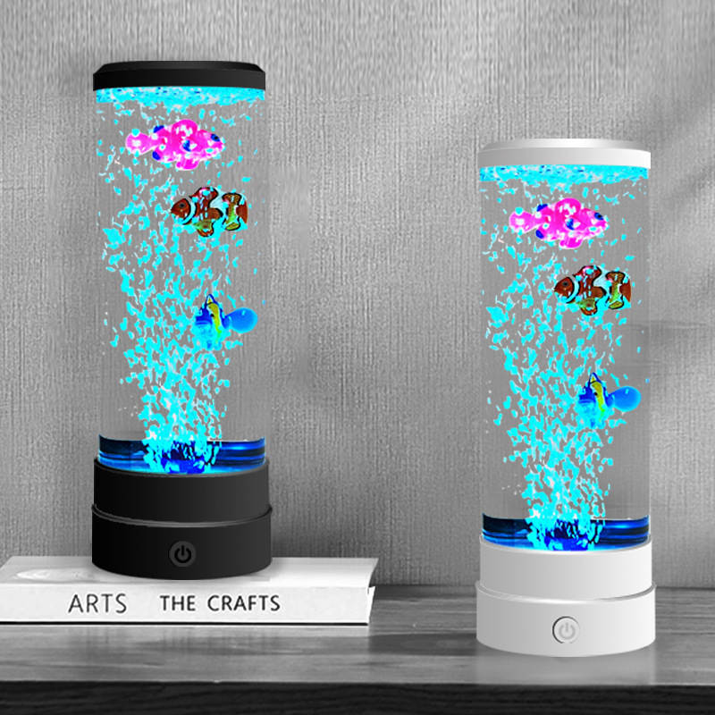 Peixe de Bolhas LED Multicolor - Home Decor Simulator avaliação e preço