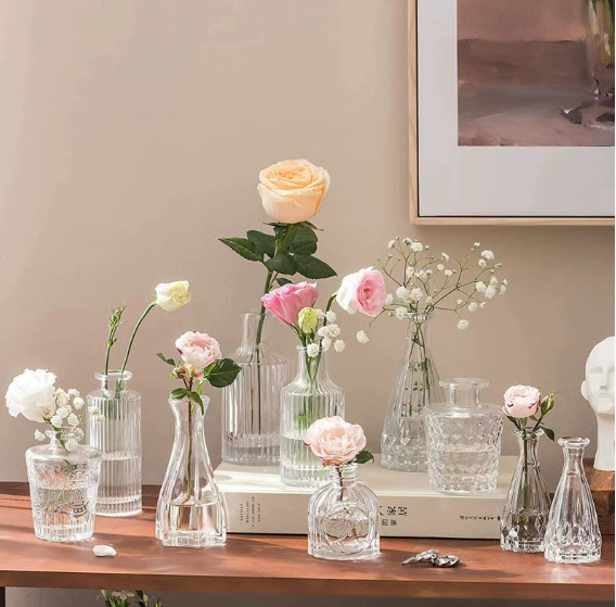 Simples vintage vaso de vidro  - Home Decor Diy Ideas avaliação e preço