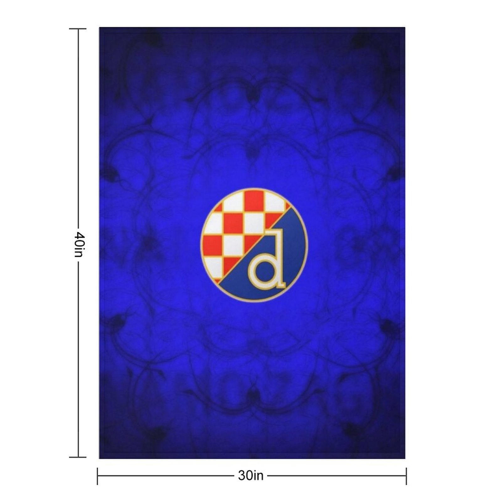 GNK Dinamo Zagreb Throw Blanke - Home Decor Zagreb avaliação e preço