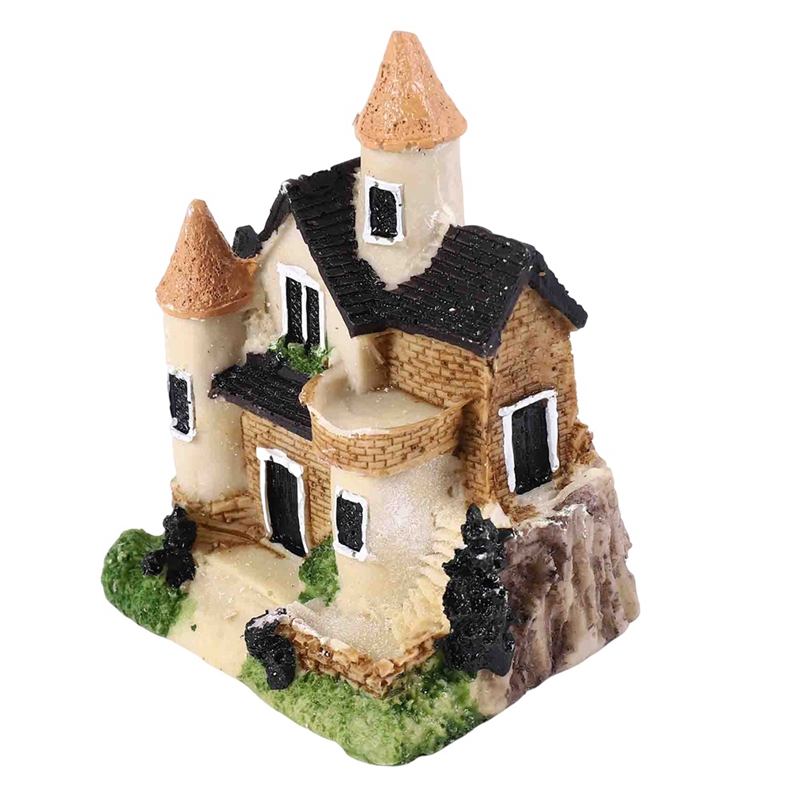 Mini Casa de Resina Fofa, Mini - Home Decor Garden avaliação e preço