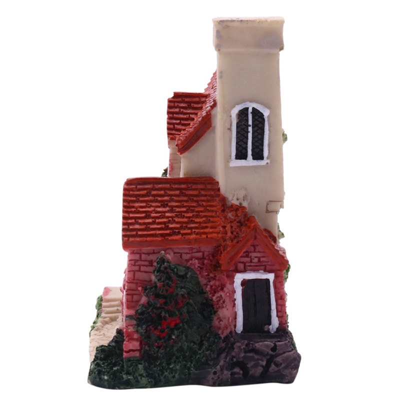 Mini Casa de Resina Fofa, Mini - Home Decor Garden avaliação e preço