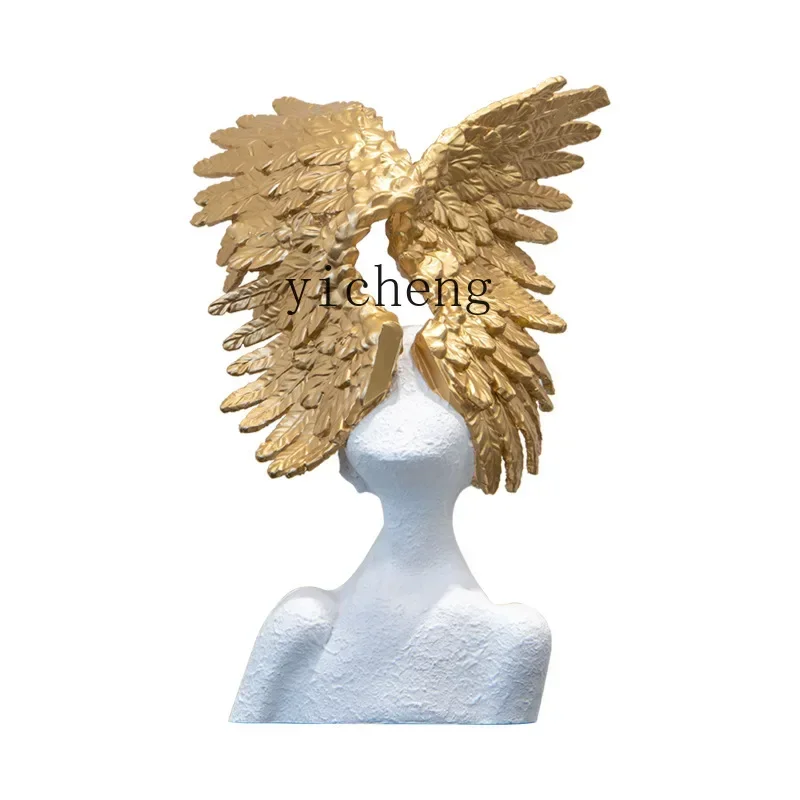 Ornamento de anjo abstrato mod - Home Decor Garden avaliação e preço