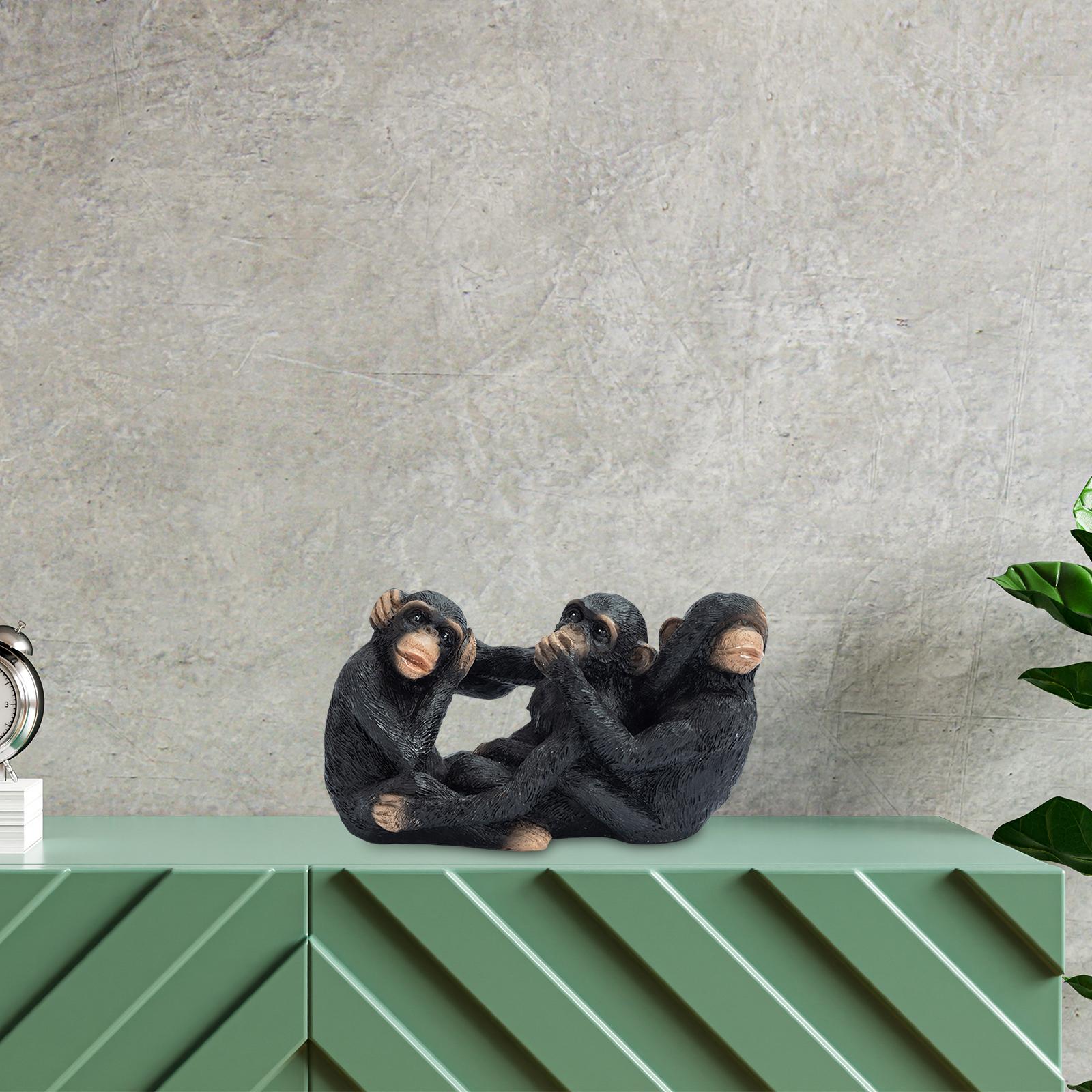 Escultura de Macaco em Resina, - Abstract Sculpture Resin avaliação e preço