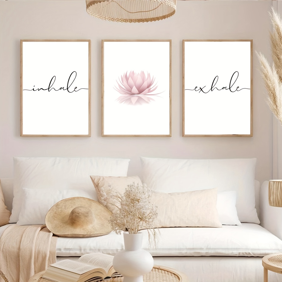 Conjunto de 3 Pôsteres Abstrat - Home Decor Zen avaliação e preço