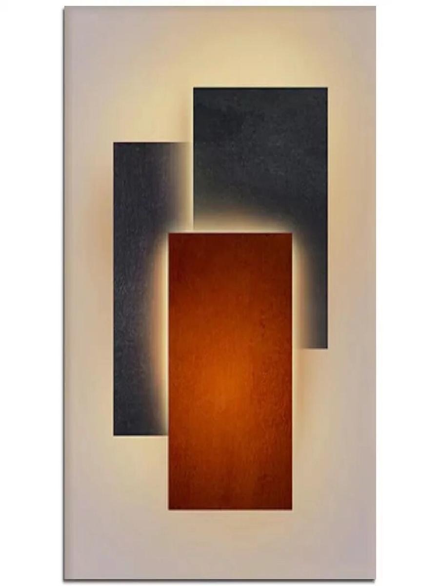 Pintura em Tela Geométrica Abs - Home Decor Orange avaliação e preço