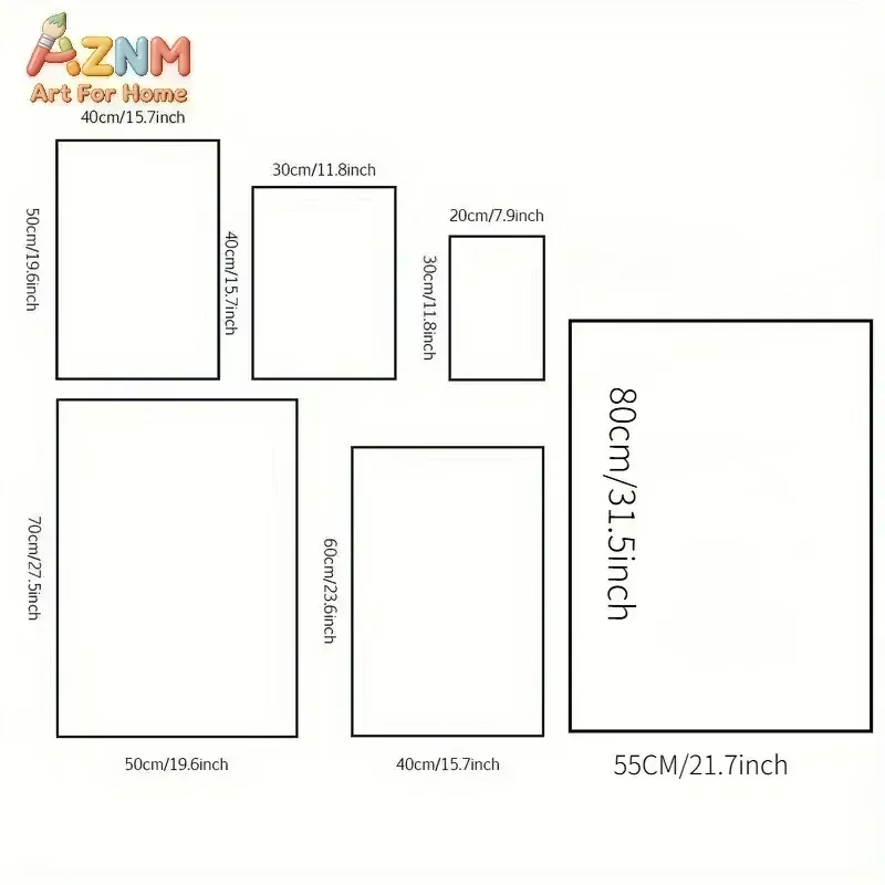 1 unidade AZMNHot Pôster de An - Home Decor Scrap avaliação e preço