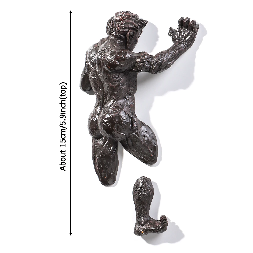 3d através da figura da parede - Abstract Sculpture Resin avaliação e preço