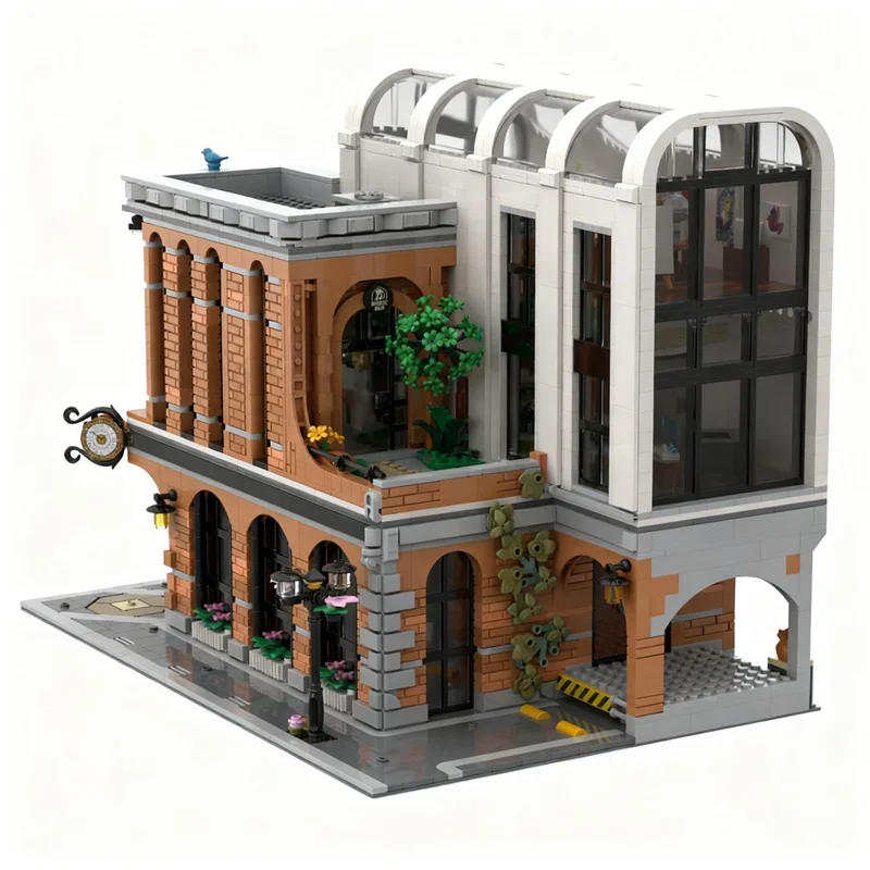 3460 Peças MOC Cenário Urbano: - Home Decor Market avaliação e preço