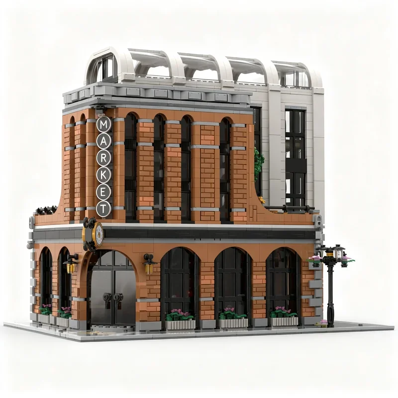 3460 Peças MOC Cenário Urbano: - Home Decor Market avaliação e preço