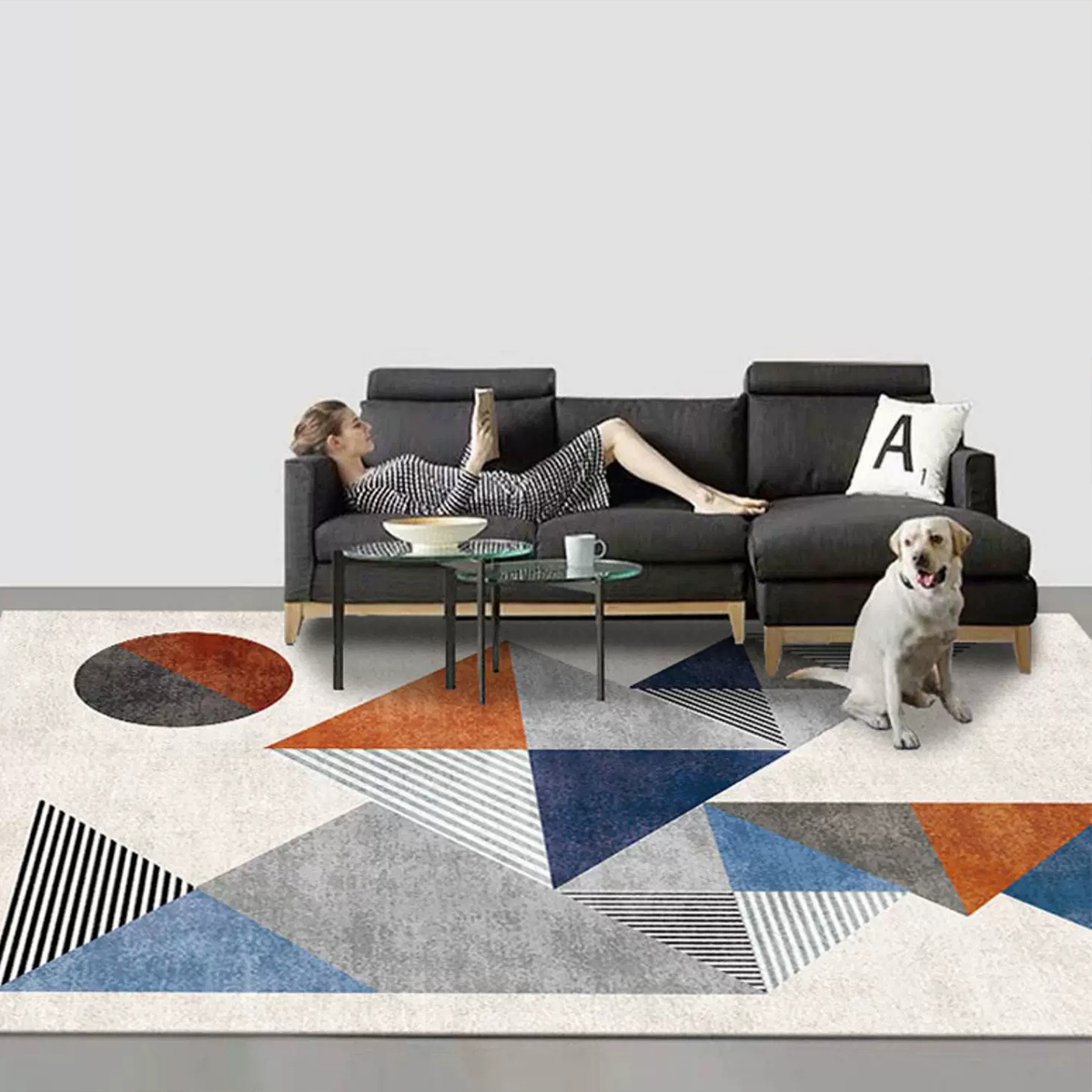 Tapetes Geométricos Abstratos  - Home Decor Online Game avaliação e preço