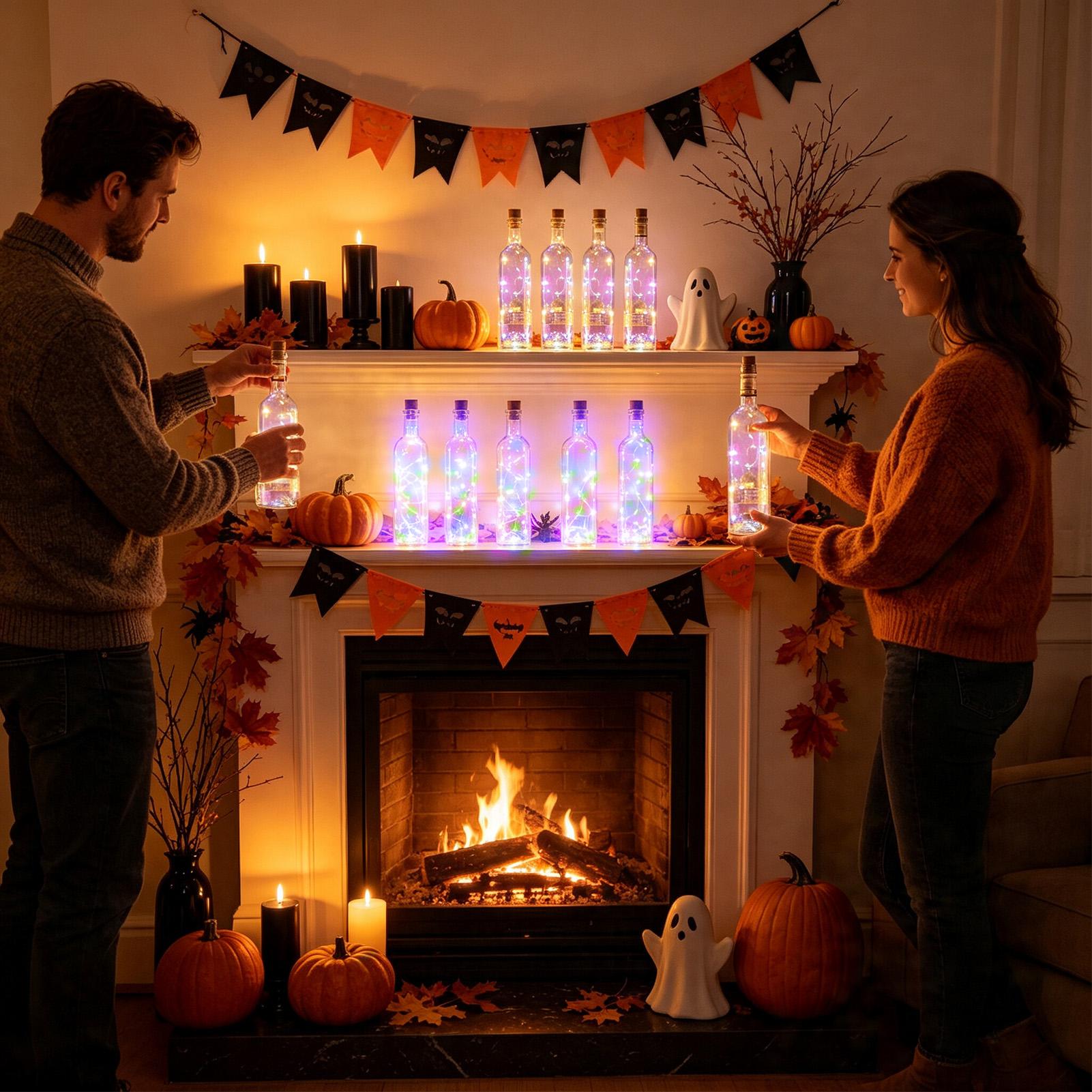 Luzes de cortiça para garrafas - Home Decor Garden avaliação e preço