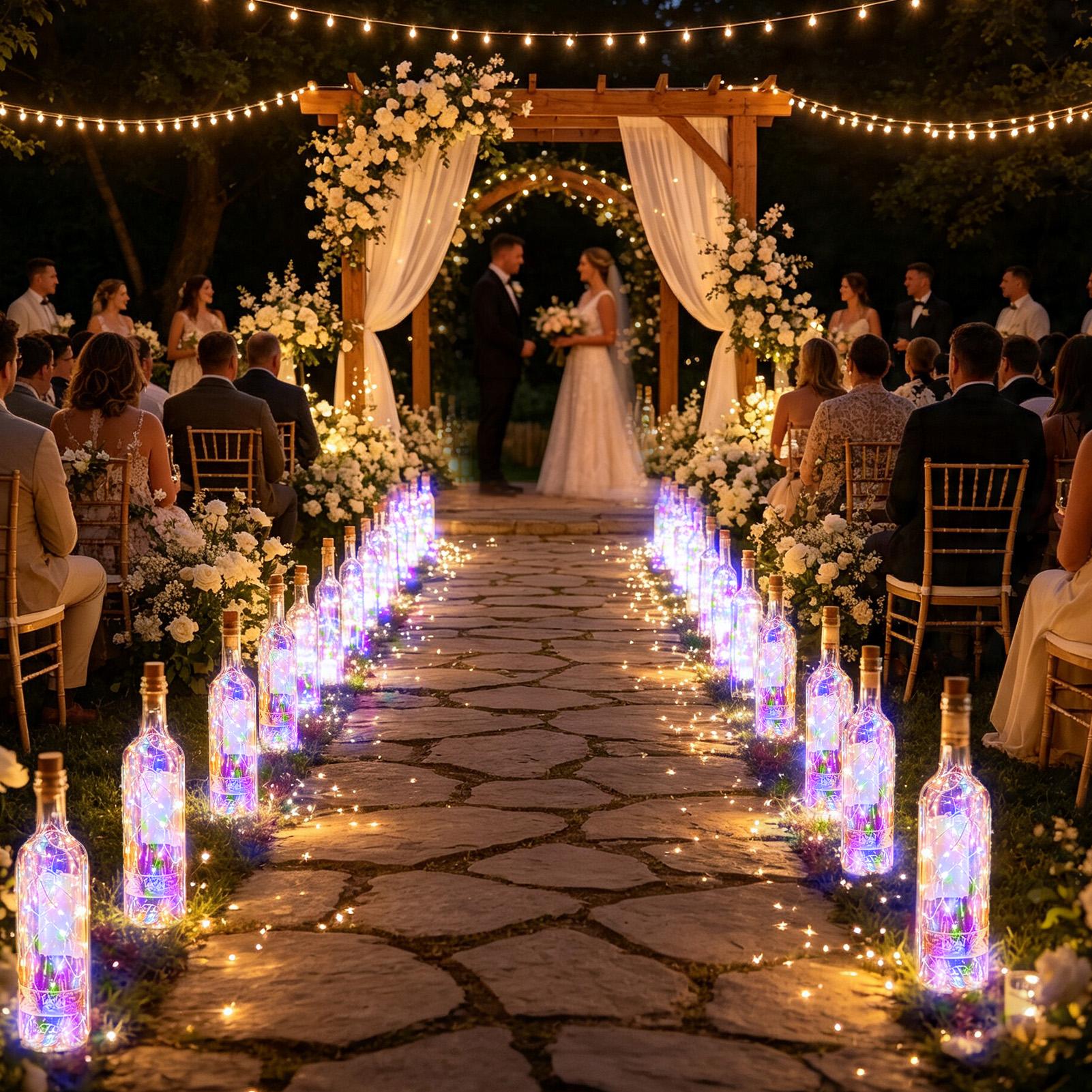 Luzes de cortiça para garrafas - Home Decor Garden avaliação e preço