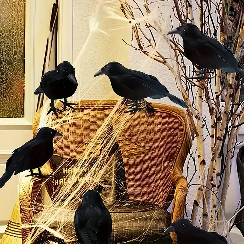 1 Peça Corvo Preto Decoração d - Home Decor Garden avaliação e preço