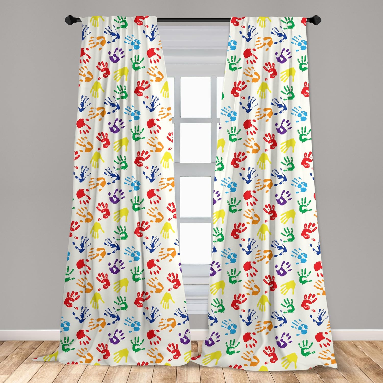 Cortinas coloridas com estampa - Home Decor Color Palettes avaliação e preço