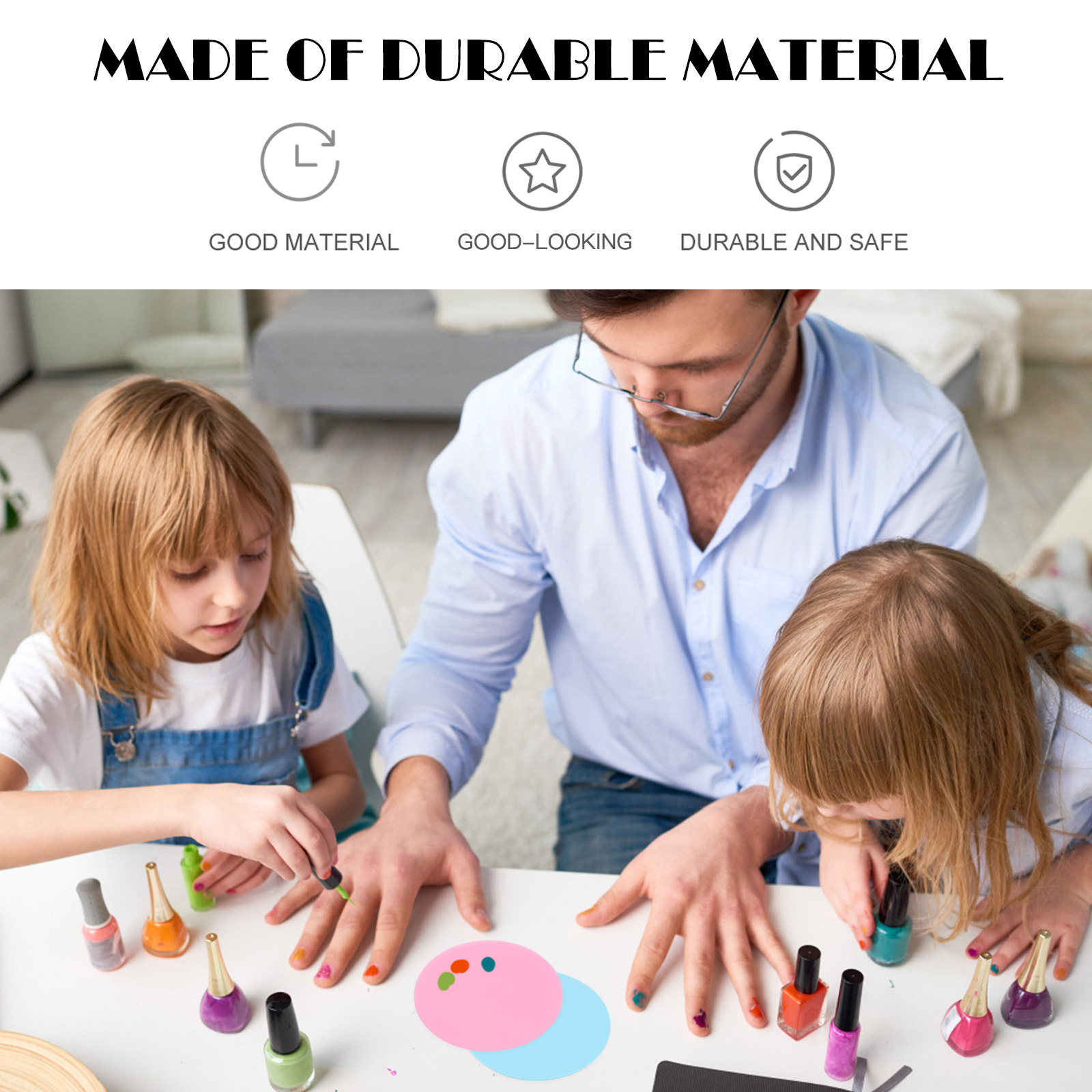 10 Peças Paletas de Silicone p - Home Decor Color Palettes avaliação e preço