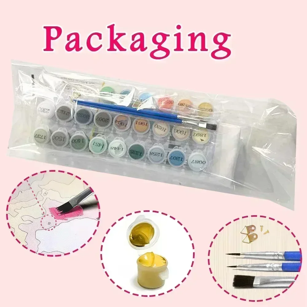 Kit de Pintura a Óleo DIY Retr - Home Decor Diy Ideas avaliação e preço