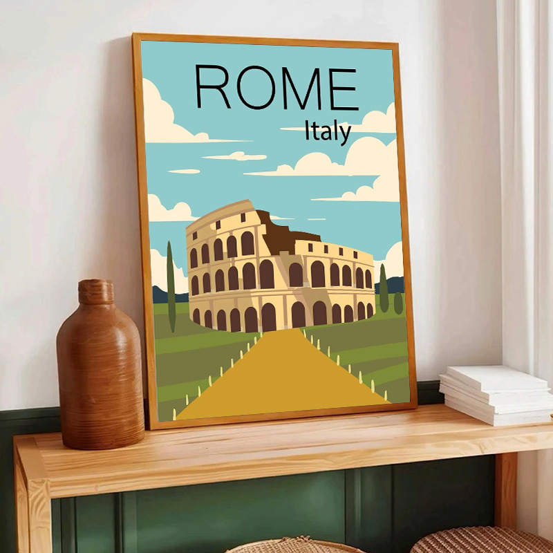 Pôsteres de Viagem em Estilo R - Home Decor Jakarta avaliação e preço
