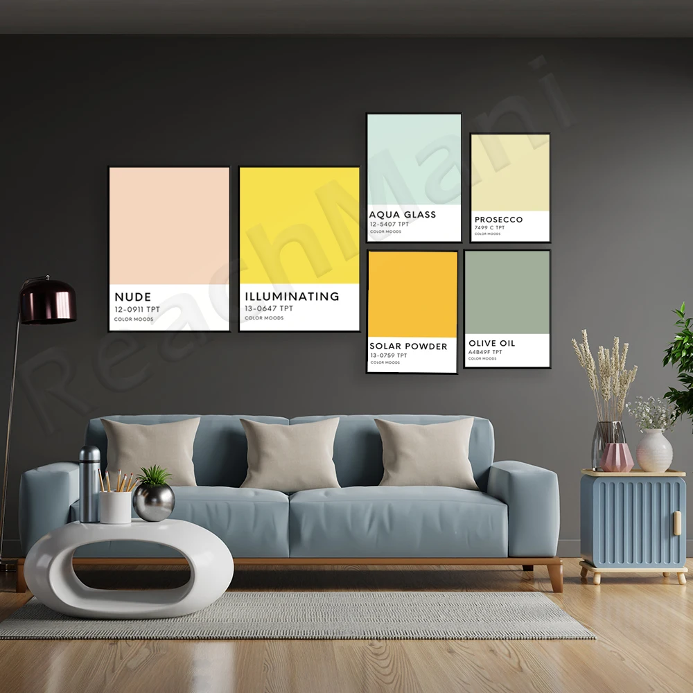 Impressão em cores da paleta S - Home Decor Color Palettes avaliação e preço