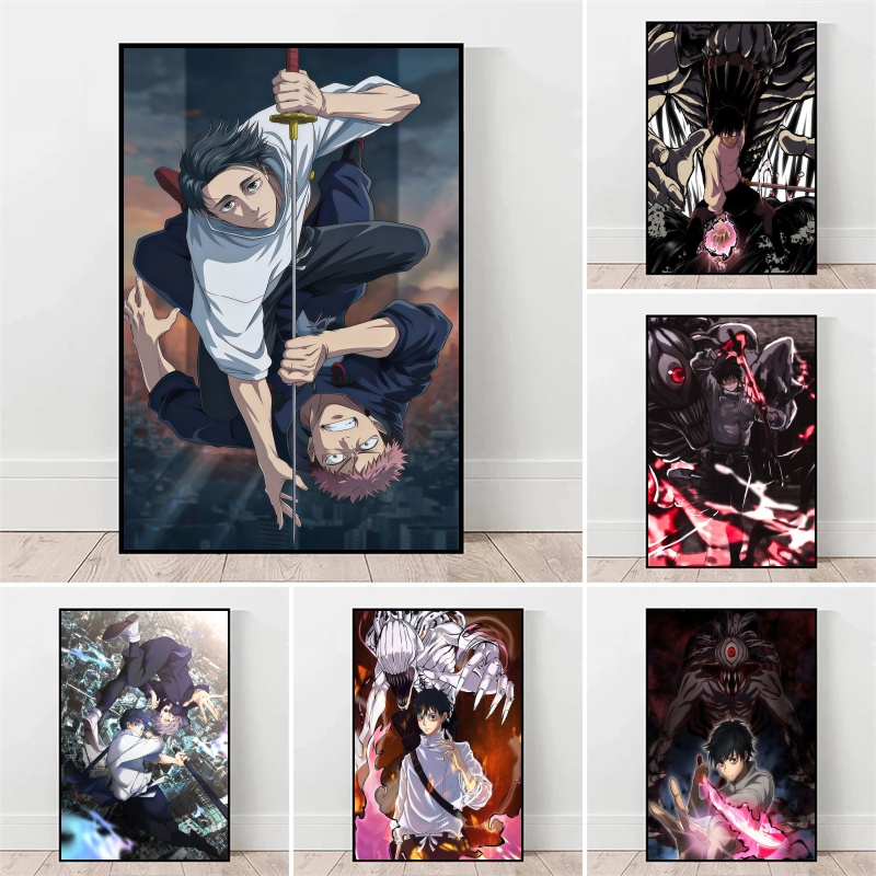 Pôsteres de Anime em Tela Juju - Home Decor Tv avaliação e preço