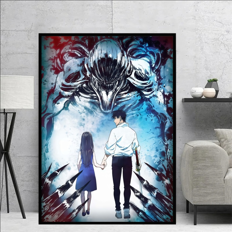 Pôsteres de Anime em Tela Juju - Home Decor Tv avaliação e preço