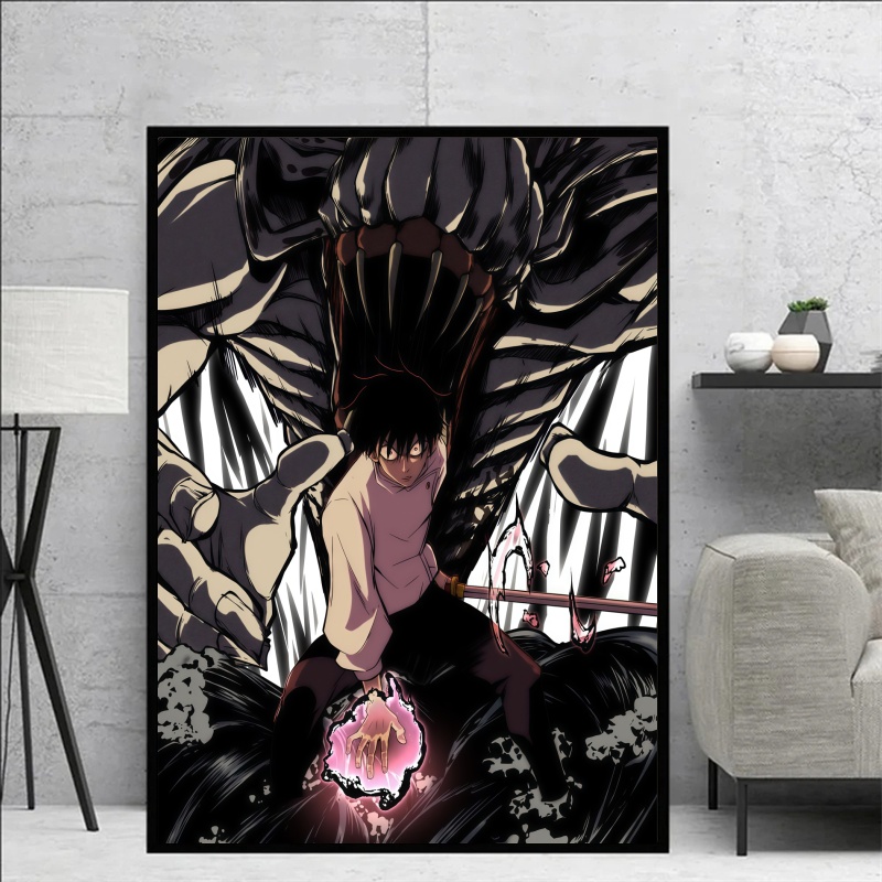 Pôsteres de Anime em Tela Juju - Home Decor Tv avaliação e preço