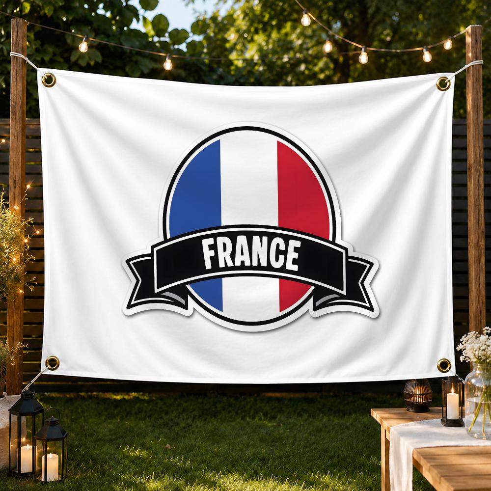 Bandeira Decorativa de França  - Home Decor Location avaliação e preço