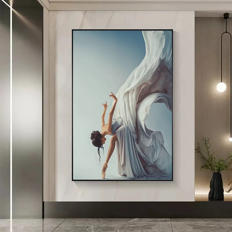 Pintura moderna de balé dança  - Home Decor Zen avaliação e preço