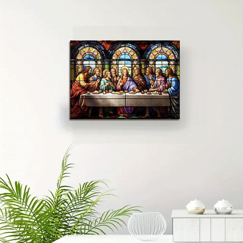 1000 peças cena religiosa últi - Home Decor Games avaliação e preço