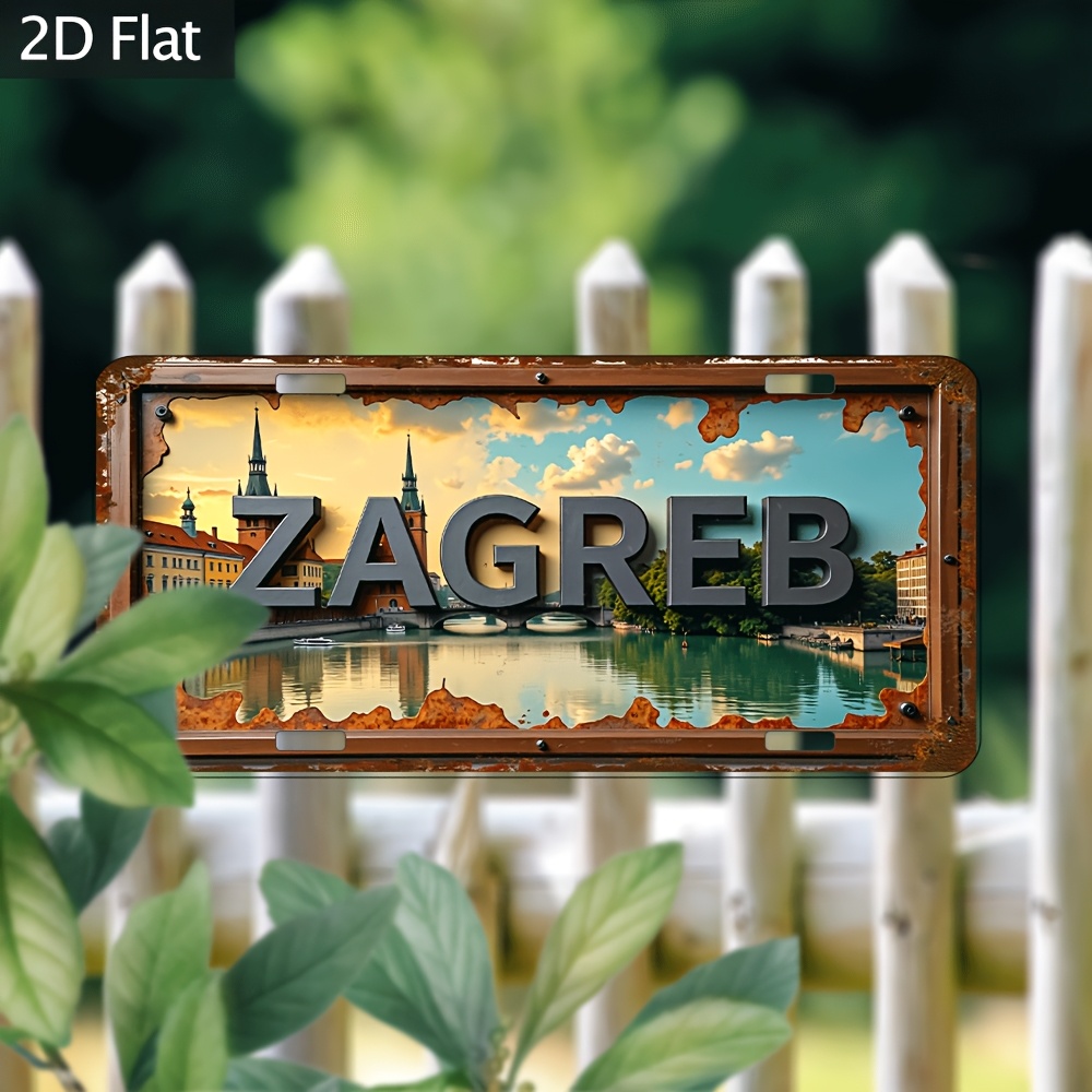 Decoração de Parede Metálica 2 - Home Decor Zagreb avaliação e preço