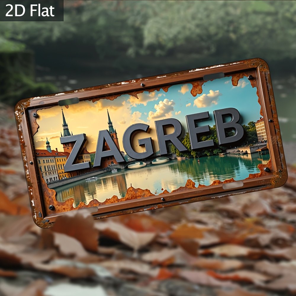 Decoração de Parede Metálica 2 - Home Decor Zagreb avaliação e preço