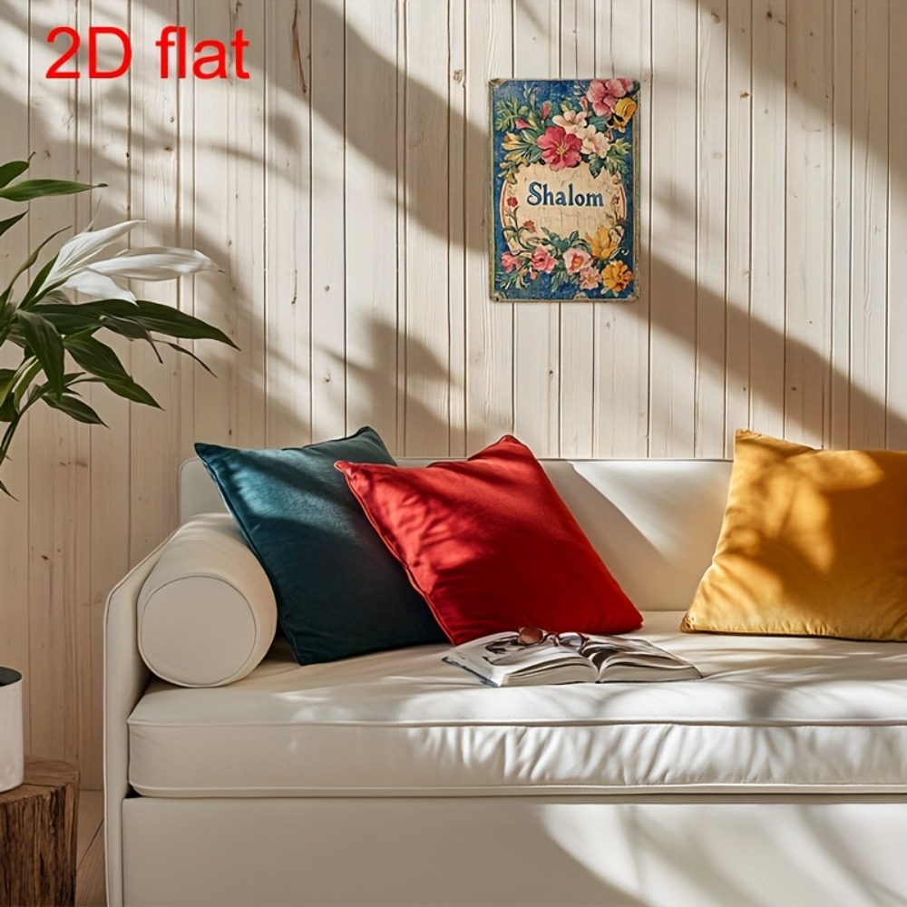 CIFBUY Arte de parede de alumí - Home Decor Garden avaliação e preço
