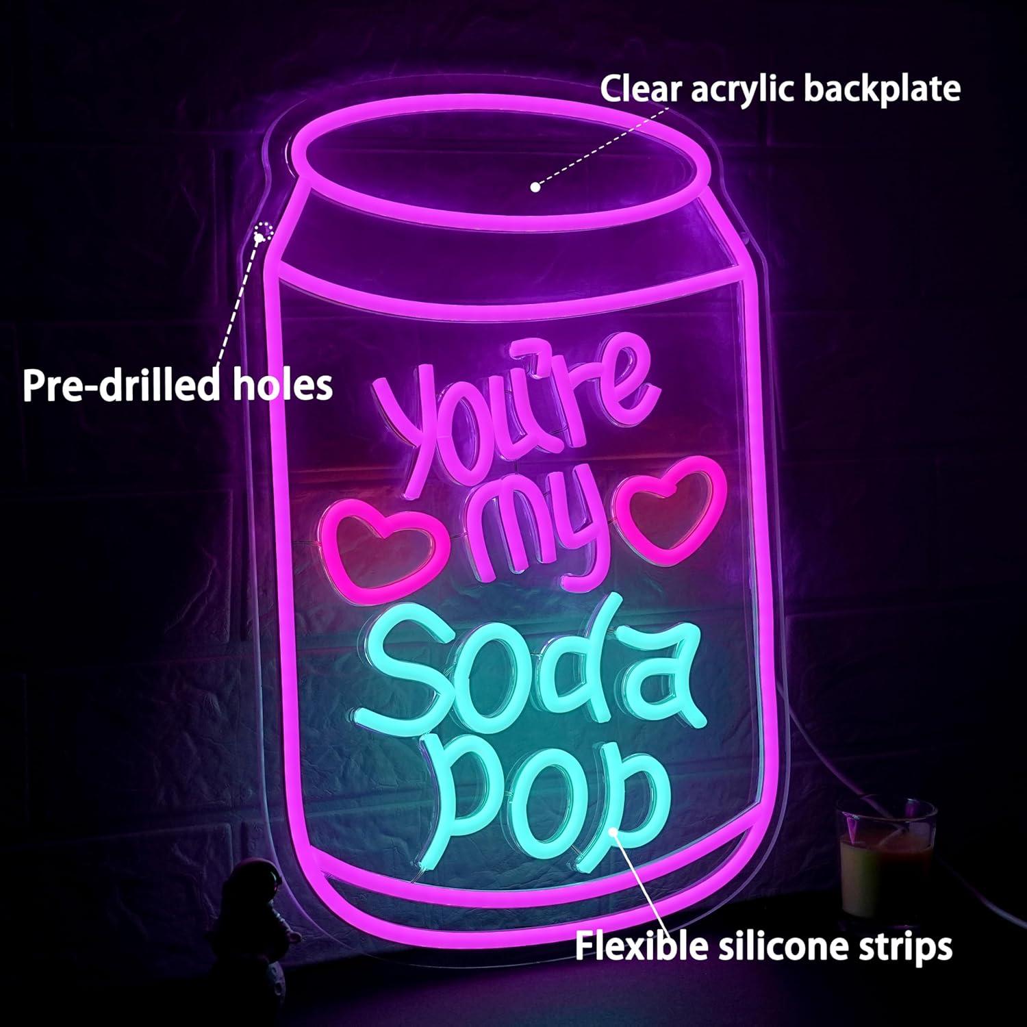 Letreiro Neon Romântico com LE - Home Decor Games avaliação e preço