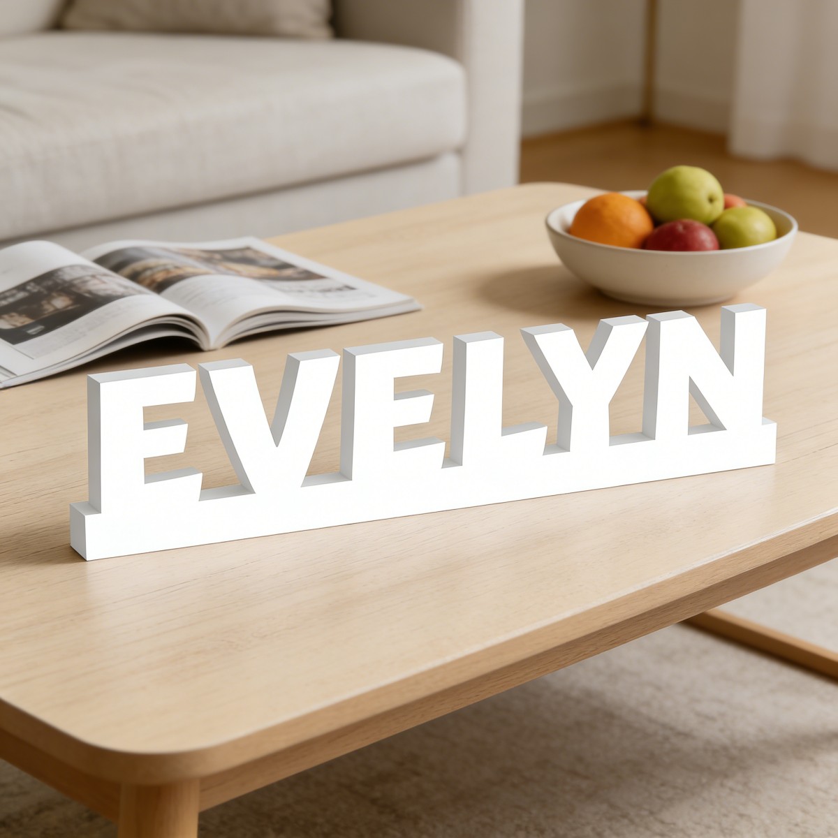 Placa de Nome Personalizada, D - Home Decor Diy Ideas avaliação e preço