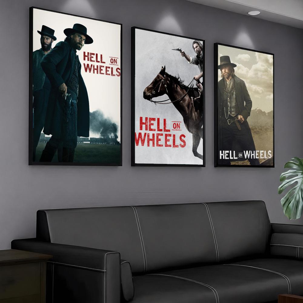 Série de TV H-Hell on Wheels-S - Home Decor On Wheels avaliação e preço