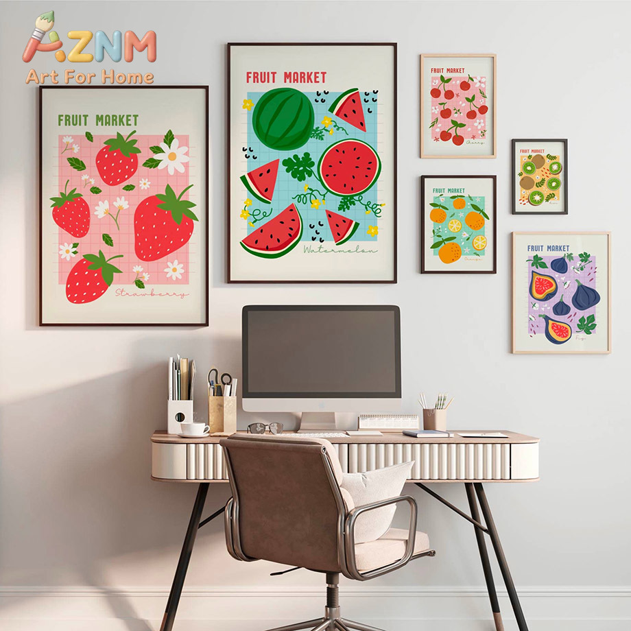 Quadro Decorativo em Tela AZNM - Home Decor Market avaliação e preço